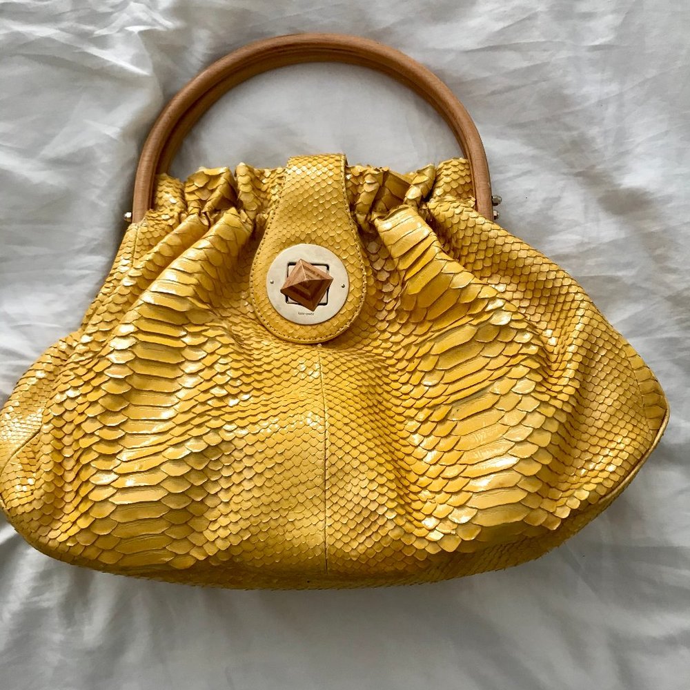 Vintage Kate Spade Collection Python Maya - Picture 2 of 8